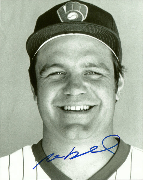 1982 Milwaukee Brewers MARK BROUHARD Signed 8x10 Photo #1 AUTO