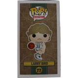 Larry Bird Autographed Boston Celtic Funko Pop! #77 Beckett 46468