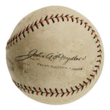 Babe Ruth Yankees 1920s Signed Official Spalding NL Baseball JSA ZZ44369