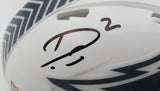 Darius Slay Signed/Auto Salute to Service Mini Helmet Eagles PSA/DNA 193657