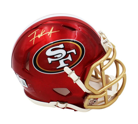 Frank Gore Signed San Francisco 49ers Speed Flash NFL Mini Helmet