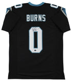 Brian Burns Authentic Signed Black Pro Style Jersey Autographed BAS