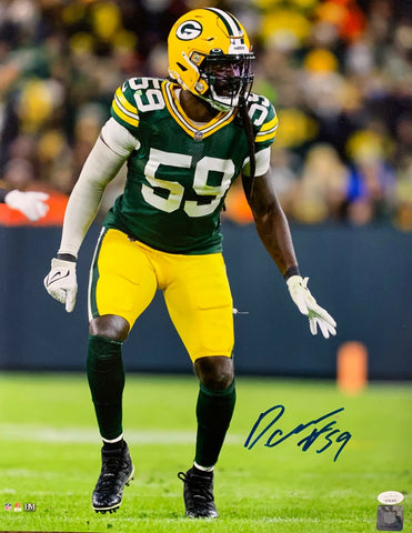 Packers Linebacker DE'VONDRE CAMPBELL Signed 16x20 Photo #1 AUTO - JSA