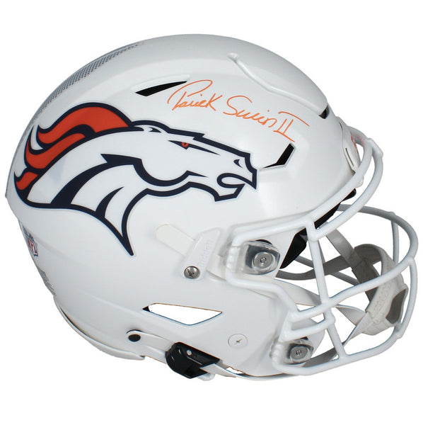 Patrick Surtain II Autographed Broncos 2024 Alternate Speedflex Helmet Beckett