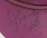 Joe Jacoby HOGS Signed/Inscribed Redskins "5 O'Clock Club 91" Golf Hat JSA 031