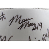 Shanahan Elam Smith +13 Signed Denver Broncos 2002 Team Football Beckett 55429