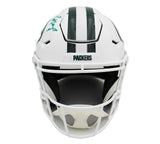 Brett Favre Signed Green Bay Packers Speed Flex Authentic Alt 24 White Helmet