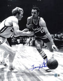 Lenny Wilkens Autographed 11x14 Photo Seattle Supersonics Beckett QR #SB30697