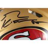 George Kittle Autographed San Francisco 49ers Pro Helmet Beckett Witness 49891