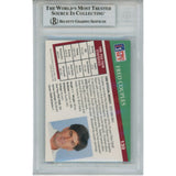 Fred Couples Autographed PGA 1991 Pro Set #130 Trading Card Slab Beckett 56119