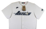 Astros Jeff Bagwell Authentic Signed White Nike CC Jersey Fanatics #ZL88440956
