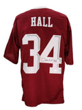 Dante Hall Signed/Auto Maroon Custom Football Jersey KC Chiefs JSA 193588