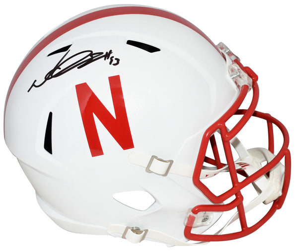 NDAMUKONG SUH SIGNED NEBRASKA CORNHUSKERS FULL SIZE SPEED HELMET BECKETT