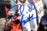 Rod Smith Autographed Denver Broncos 8x10 Photo with Plaque JSA COA