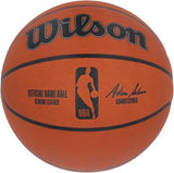 Dwyane Wade, Shaquille O'Neal Miami Heat Wilson Signed Official Game Basketball
