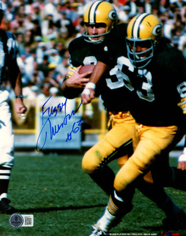 Fuzzy Thurston Autographed Green Bay Packers 8x10 Photo Beckett 47887
