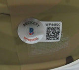 Richard Seymour Signed/Autographed Patriots Camo Mini Helmet Beckett 160589