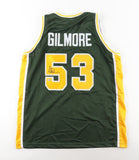 Artis Gilmore Signed Jacksonville Dolphins Jersey (RSA) 2xNCAA Rebounding Leader