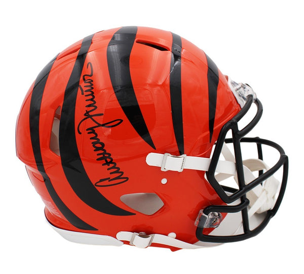 Anthony Munoz Signed Cincinnati Bengals Speed Authentic NFL Helmet