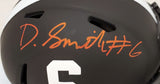 DEVONTA SMITH AUTOGRAPHED ECLIPSE BLACK ALABAMA SPEED MINI HELMET BECKETT 189550