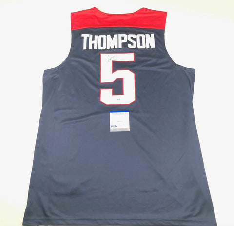Klay Thompson signed jersey PSA/DNA Team USA Autographed