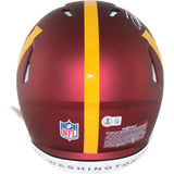 Terry McLaurin Autographed Washington Commanders Authentic Helmet Beckett 51874