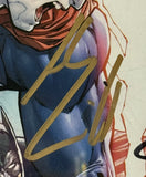 Ben Affleck Gal Gadot Henry Cavill Autographed Trinity DCU #14 CGC 9.6 56592