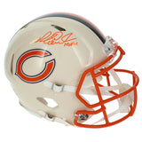 Richard Dent Autographed "HOF 2011" Bears RETRO Speed Authentic Helmet Beckett
