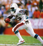 Mark "Super" Duper Signed Dolphins Jersey (JSA COA) 3xPro Bowl (1983,1984,1986)
