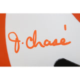 Ja'Marr Chase Signed Cincinnati Bengals SpeedFlex Lunar Helmet Beckett 50770