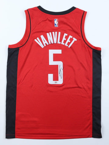 Fred VanVleet Signed Houston Rockets Nike Authentic Jersey (PSA) 2019 NBA Champ