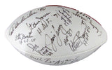 NFL Hall of Famers Multi-Autographed (19) Wilson NFL Football Bradshaw 176389