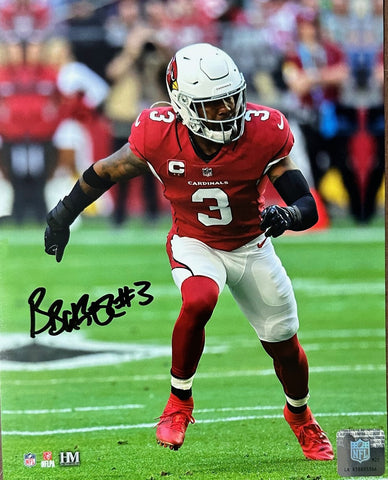 Cardinals All Pro Safety BUDDA BAKER Signed 8x10 Photo #1 AUTO -