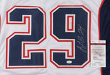 LeGarrette Blount Signed New England Patriot Jersey (JSA COA) 3xSuper Bowl Champ