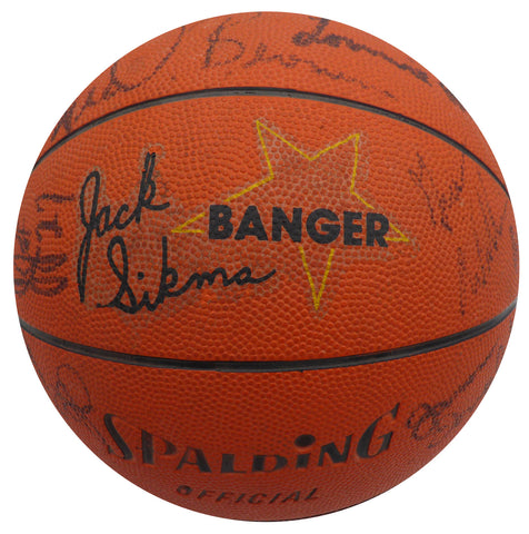 1981-82 Super Sonics Autographed Basketball 16 Sigs Wilkens Beckett AC98521