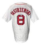 Carl Yastrzemski Signed Boston Red Sox Jersey (Beckett) 1967 Triple Crown Winner