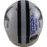 Randy White Autographed Dallas Cowboys 22 Alt Mini Helmet HOF Beckett 54280