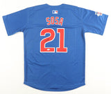 Sammy Sosa Signed Chicago Cubs Nike Home Authentic Blue Jersey (JSA QR Code) R.F