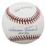 Twins Harmon Killebrew "HOF 84, Keep Swinging!" Signed OML Baseball BAS #BU64229