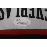 Mike Tyson Autographed/Signed L Red Everlast Boxing Glove JSA 38194