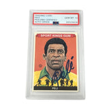 Pele Signed 2008 Sport Kings Gum #64 - PSA Autograph 10