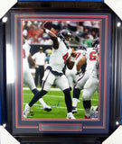 DESHAUN WATSON AUTOGRAPHED FRAMED 16X20 PHOTO HOUSTON TEXANS BECKETT BAS 126655