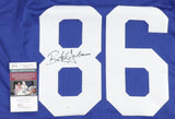 Butch Johnson Signed Dallas Cowboys Jersey (JSA COA) Super Bowl XII Champion W.R