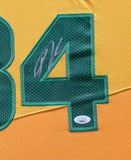 FRAMED MILWAUKEE BUCKS GIANNIS ANTETOKOUNMPO AUTOGRAPHED SIGNED JERSEY JSA COA
