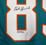 Dolphins Nick Buoniconti Autographed Teal Jersey "HOF 01" (Mark) PSA/DNA #X21293