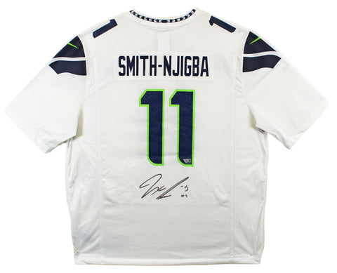 Seahawks Jaxon Smith-Njigba Authentic Signed White Nike Game Jersey Fanatics