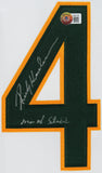 Athletics Rickey Henderson "Man Of Steal" Signed White Nike Framed Jersey BAS W