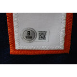 Shannon Sharpe Autographed/Signed Pro Style Blue Jersey Beckett 44683