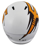 Arizona State Sam Leavitt Signed White Alt Full Size Speed Rep Helmet BAS Wit