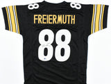 Pat Freiermuth Autographed Black Pro Style Jersey - Beckett W Hologram